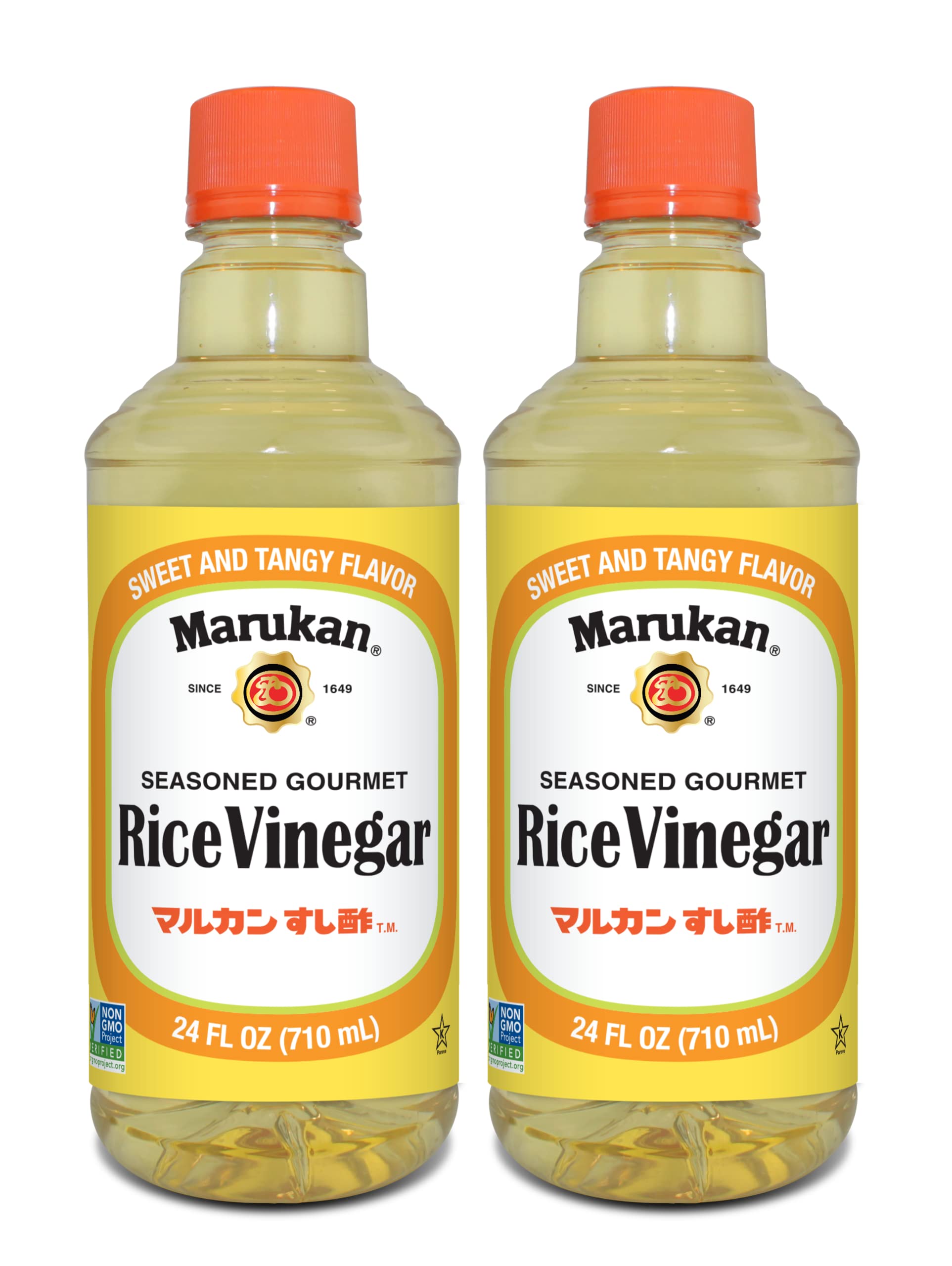Product image of Marukan Seasoned Gourmet Rice Vinegar PET Bottle 24 oz 24 oz Pack of 2